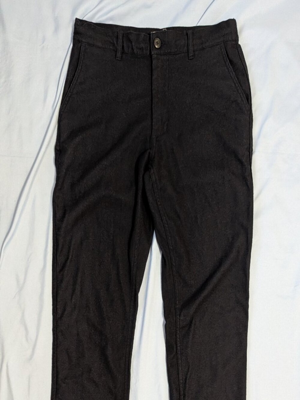 Taylor Stitch The Carmel Pant Men’s 30 Navy Wool Blend Drawstring 2108CPNW
